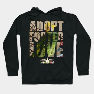 Adopt Foster Love!  Ms. Ulrich! Hoodie